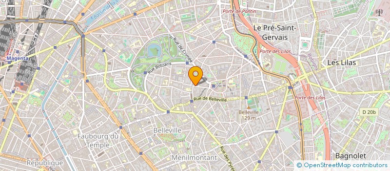 localisation de l'entreprise MADAME CLARA CITRON  PARIS