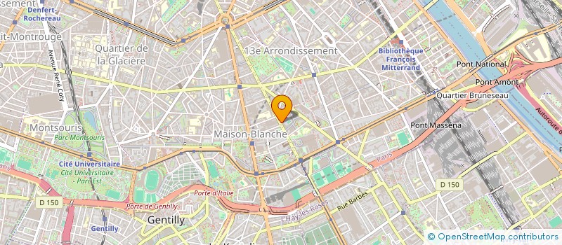 localisation de l'entreprise MADAME CLARA CLARA DE QUEIROZ RIBEIRO  PARIS