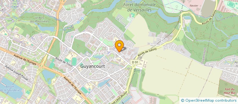 localisation de l'entreprise MADAME CLARA COLOMB  GUYANCOURT