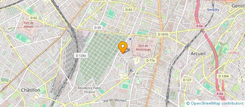 localisation de l'entreprise MADAME CLARA CONTINI à BAGNEUX