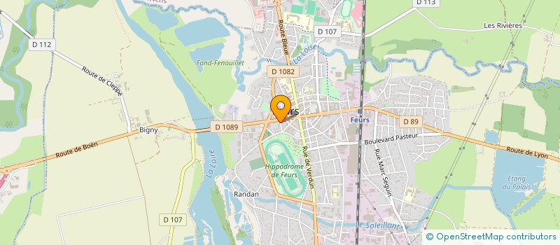 localisation de l'entreprise MADAME CLARA CORDEIRO  FEURS