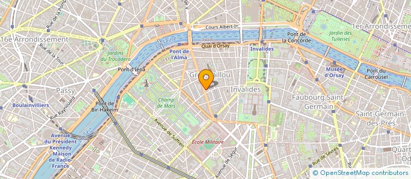 localisation de l'entreprise MADAME CLARA CORVI à PARIS