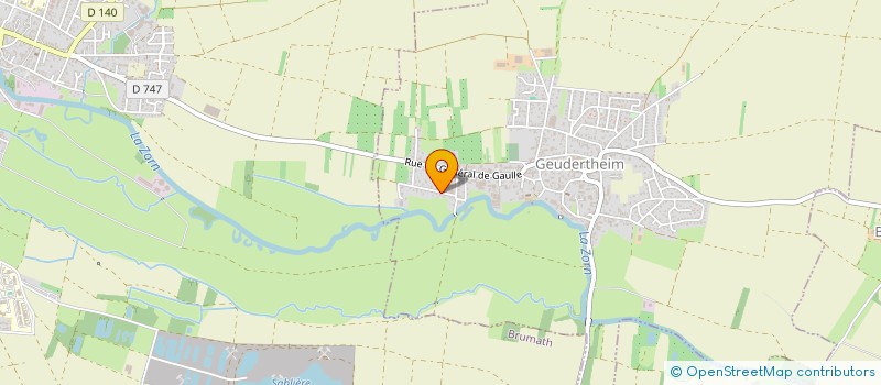 localisation de l'entreprise MADAME CLARA CREMMEL  GEUDERTHEIM