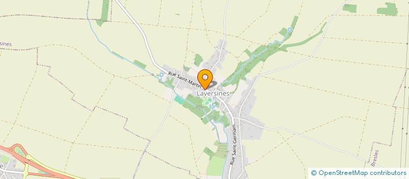 localisation de l'entreprise MADAME CLARA CRIGNON  LAVERSINES