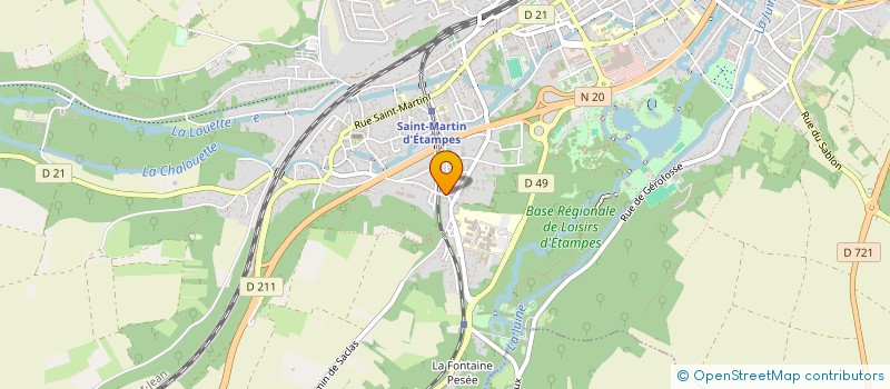 localisation de l'entreprise MADAME CLARA CZARNECKI à ETAMPES