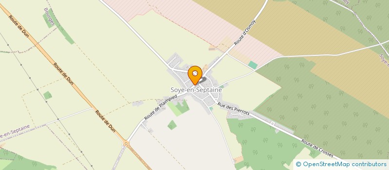 localisation de l'entreprise MADAME CLARA DAMOUR  SOYE-EN-SEPTAINE