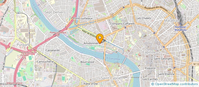 localisation de l'entreprise MADAME CLARA DANCHIN à TOULOUSE