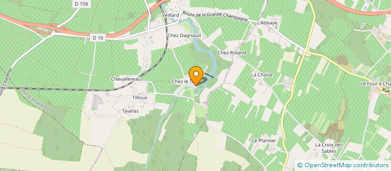 localisation de l'entreprise MADAME CLARA DAUGE à BOURG-CHARENTE