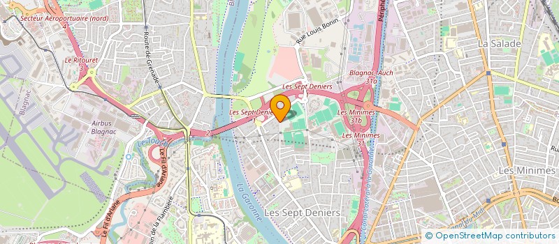 localisation de l'entreprise MADAME CLARA DAUTREY à TOULOUSE