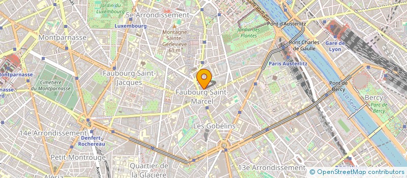 localisation de l'entreprise MADAME CLARA DE GUILHEM DE LATAIL  PARIS