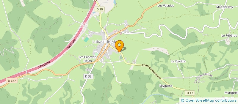 localisation de l'entreprise MADAME CLARA DELAHAYE  CUR DE CAUSSE