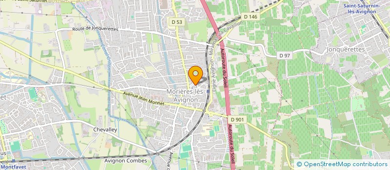 localisation de l'entreprise MADAME CLARA DELEGUE  MORIERES-LES-AVIGNON