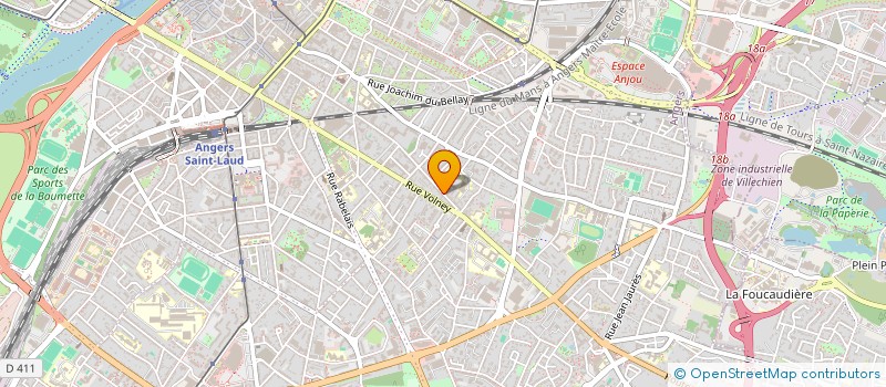 localisation de l'entreprise MADAME CLARA DELMOTTE à ANGERS