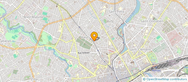 localisation de l'entreprise MADAME CLARA DEMANIE à NANTES