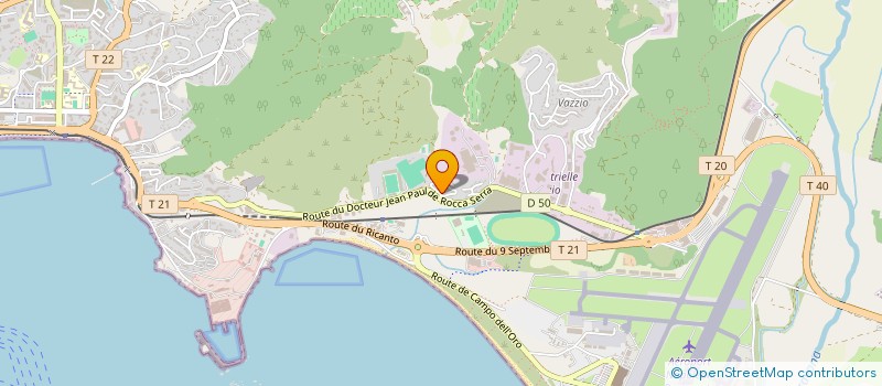 localisation de l'entreprise MADAME CLARA DEMUYTER à AJACCIO