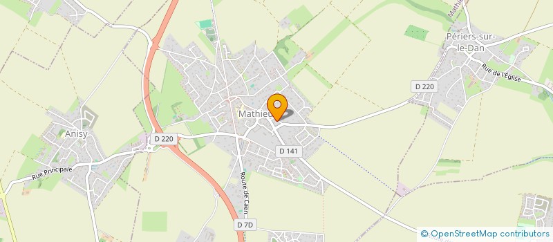 localisation de l'entreprise MADAME CLARA DESFOUX  MATHIEU