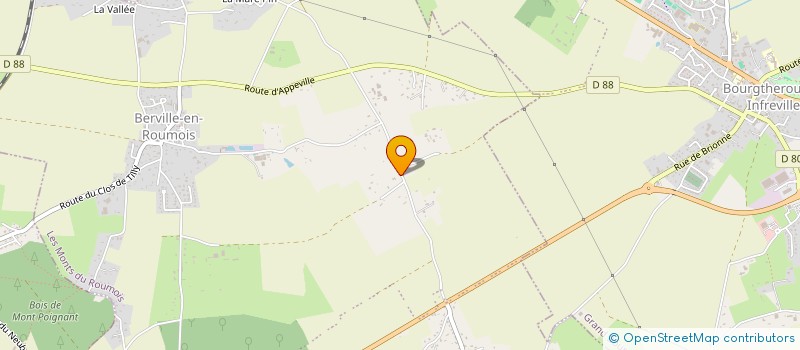 localisation de l'entreprise MADAME CLARA DEVAUX  GRAND BOURGTHEROULDE