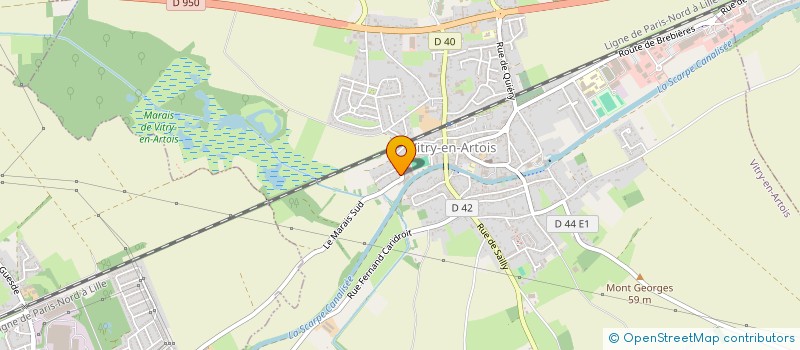 localisation de l'entreprise MADAME CLARA DHOLLANDE  FRESNES-LES-MONTAUBAN