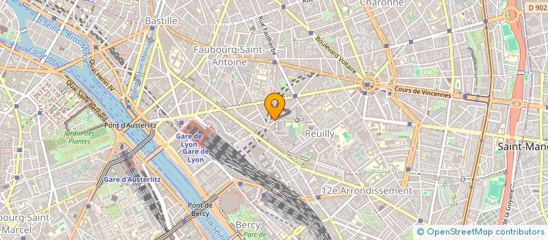 localisation de l'entreprise MADAME CLARA DIEUZAIDE  PARIS