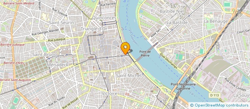 localisation de l'entreprise MADAME CLARA DOGUET  BORDEAUX