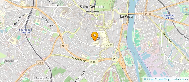 localisation de l'entreprise MADAME CLARA DOLY à SAINT-GERMAIN-EN-LAYE