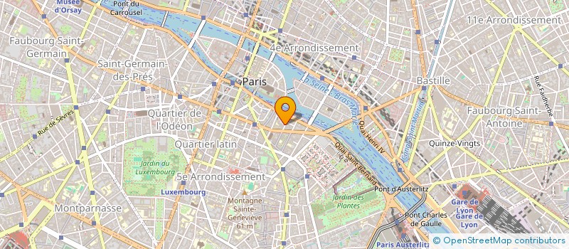 localisation de l'entreprise MADAME CLARA DOMANGE  PARIS