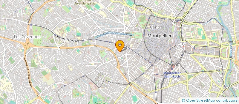 localisation de l'entreprise MADAME CLARA DOUDIES à MONTPELLIER