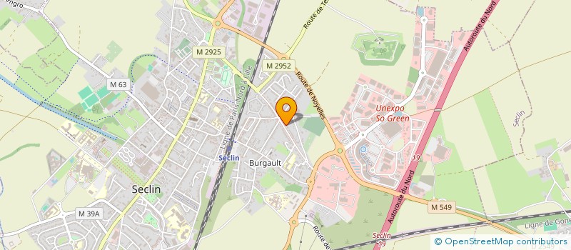 localisation de l'entreprise MADAME CLARA DOUMOU  SECLIN