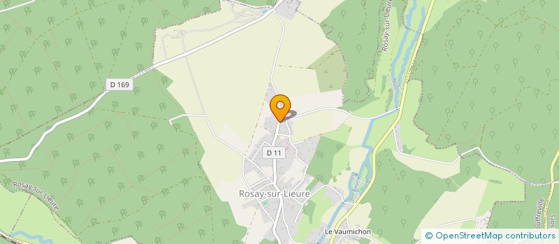 localisation de l'entreprise MADAME CLARA DRAGEE  ROSAY-SUR-LIEURE