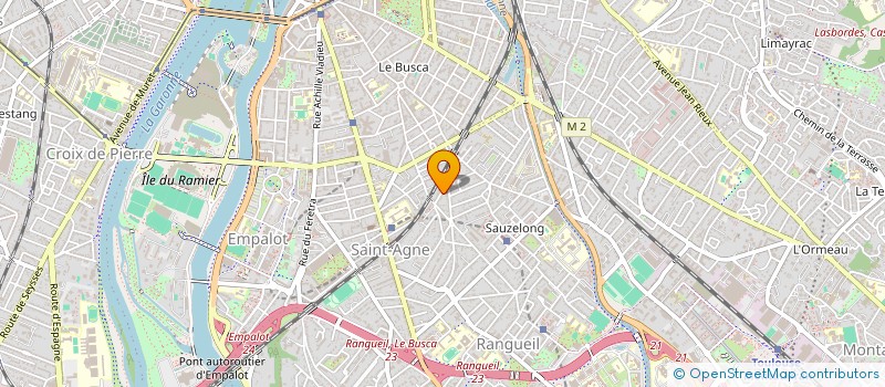 localisation de l'entreprise MADAME CLARA DROIT à TOULOUSE