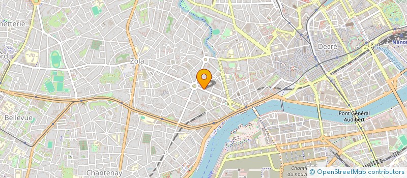 localisation de l'entreprise MADAME CLARA DUBILLOT à ANGERS