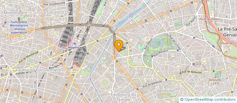 localisation de l'entreprise MADAME CLARA DUBOIS  PARIS