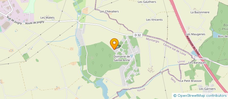 localisation de l'entreprise MADAME CLARA DUDUYER à COURTENAY
