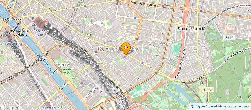 localisation de l'entreprise MADAME CLARA DUMINIL  PARIS