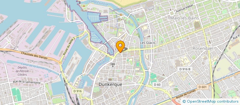 localisation de l'entreprise MADAME CLARA DUMONT à DUNKERQUE