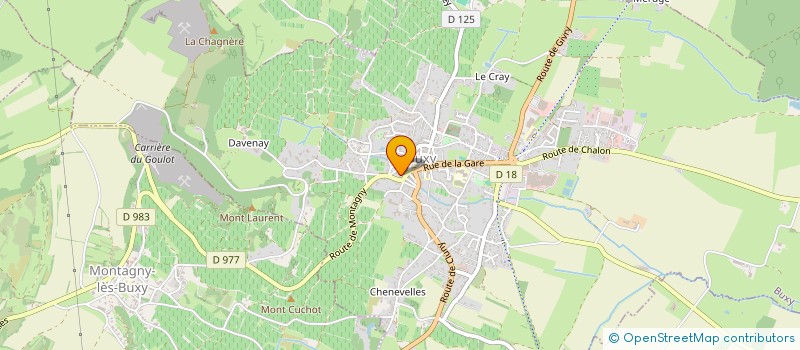 localisation de l'entreprise MADAME CLARA DUMURGIER  MELLECEY