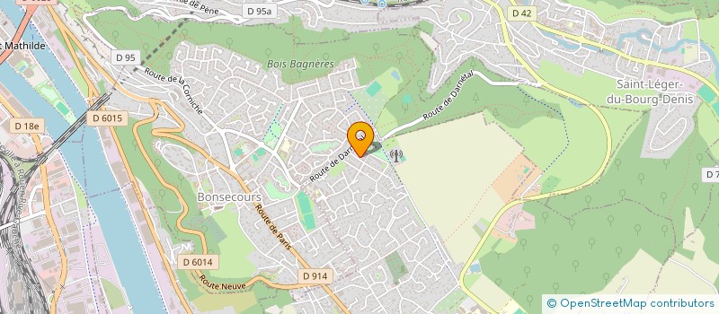 localisation de l'entreprise MADAME CLARA EVA KURCZEWSKI  LE MESNIL-ESNARD