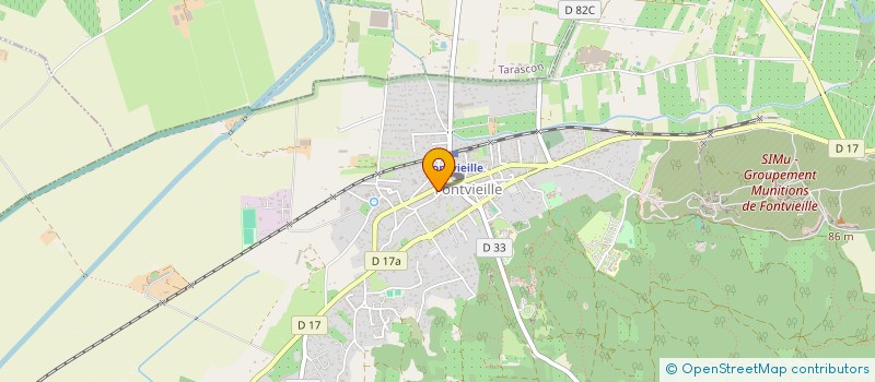 localisation de l'entreprise MADAME CLARA FAUTH  FONTVIEILLE