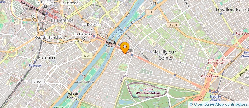 localisation de l'entreprise MADAME CLARA FELD  NEUILLY-SUR-SEINE