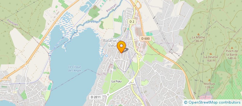 localisation de l'entreprise MADAME CLARA FERREIRA MAIA  BALARUC-LE-VIEUX