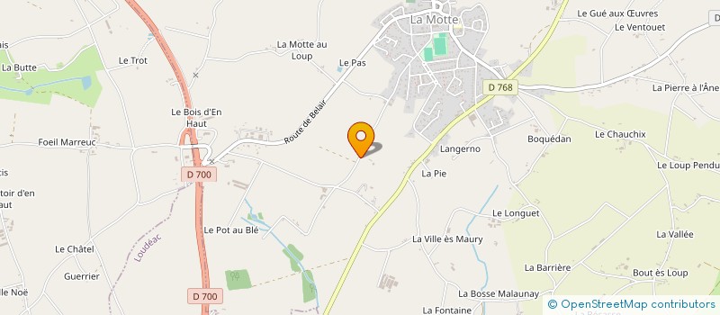 localisation de l'entreprise MADAME CLARA FINGERHUT  LA MOTTE