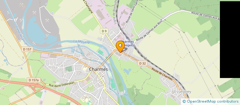 localisation de l'entreprise MADAME CLARA FOLLADOR  CHARMES