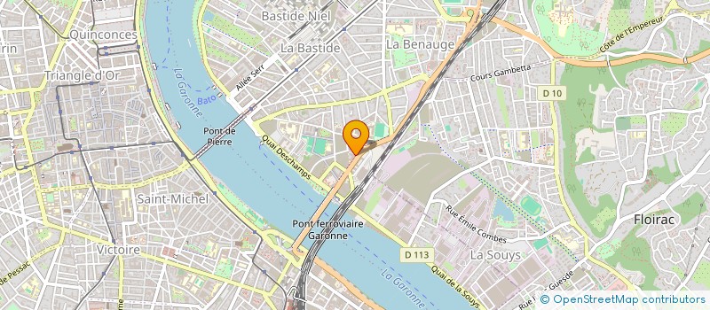 localisation de l'entreprise MADAME CLARA FRANCESCHI à BORDEAUX