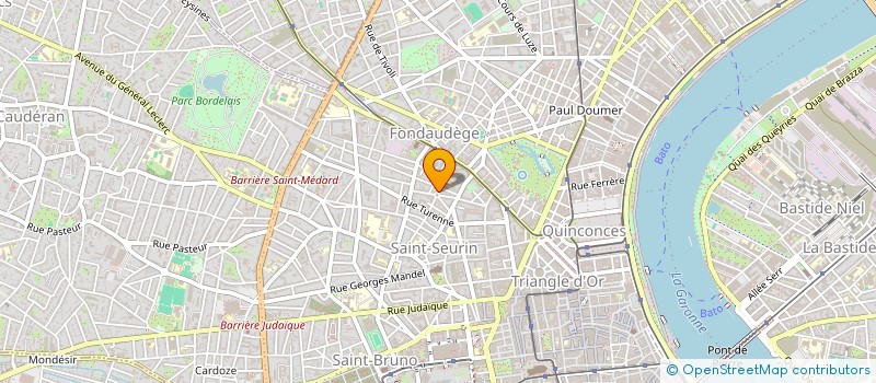 localisation de l'entreprise MADAME CLARA FRANCINE ANNIE MAILLOT  BORDEAUX