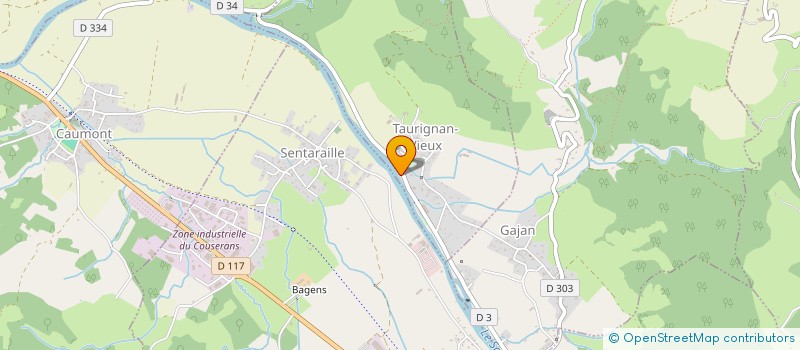 localisation de l'entreprise MADAME CLARA FRANZONI  FRANCESCAS