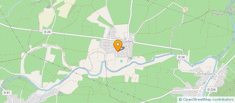 localisation de l'entreprise MADAME CLARA FUENTES  CRUSCADES