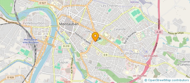 localisation de l'entreprise MADAME CLARA GALEOTE à MONTAUBAN