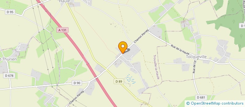 localisation de l'entreprise MADAME CLARA GARNESSON  TROUVILLE-LA-HAULE