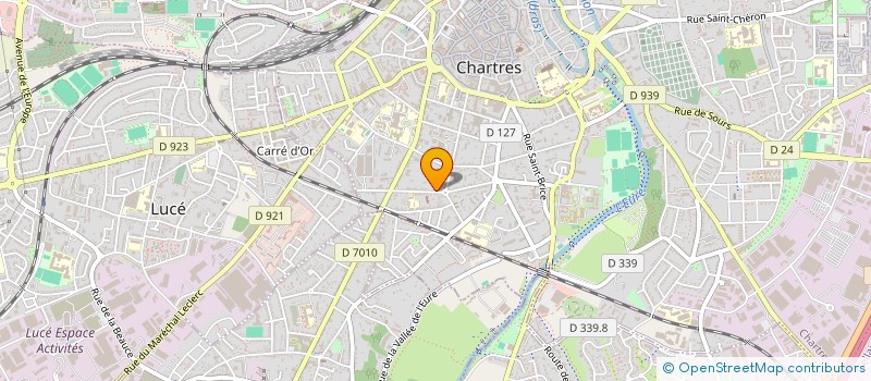 localisation de l'entreprise MADAME CLARA GEISS à CHARTRES