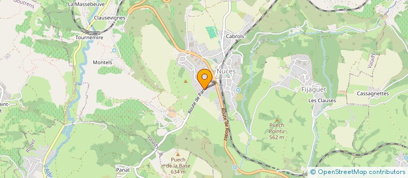 localisation de l'entreprise MADAME CLARA GERMAIN  VALADY